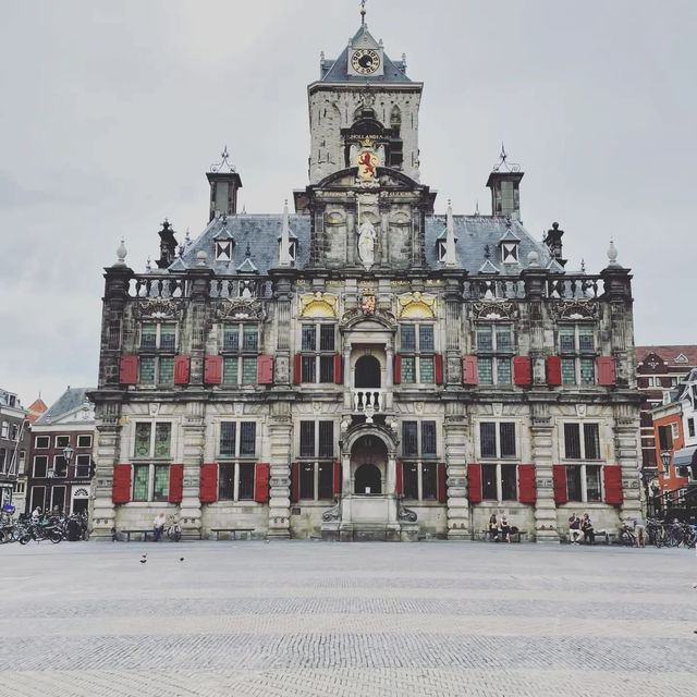 🏛️✨ Delft City Hall (Stadhuis) Summer Visit: A Dutch Renaissance Masterpiece  