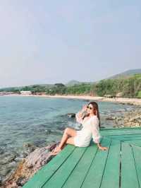 หินแดง สะพานเขียว จุดชมวิว ที่นี้ เกาะล้าน