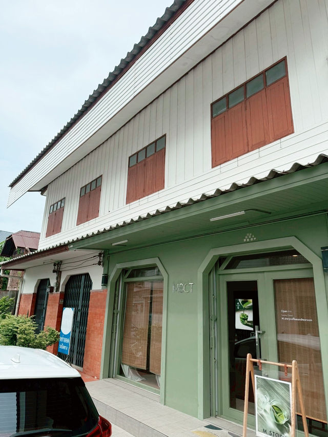 ร้านมัทฉะเจ้าดังเมืองเพชร ต้อง M story tea room