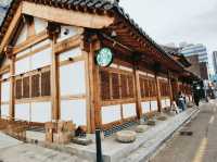 🏯【傳統與咖啡的邂逅】大邱韓屋星巴克：一杯咖啡的文化漫步