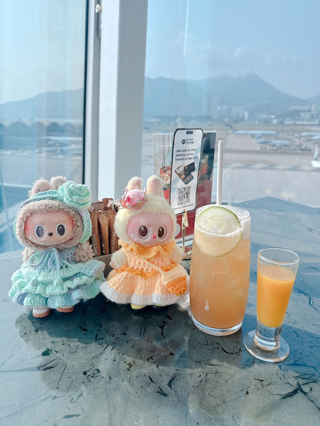 ✈️早機必到機埸Intervals SkyBar ✈️ 免費餐😋 x 270度靚景