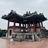 Stone Walls and Serene Whispers: A Rainy Day at Hwaseong Fortress
