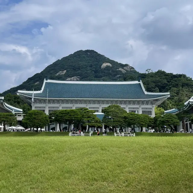 從8月起將停止參觀，青瓦臺開放最後一班參觀心得！！