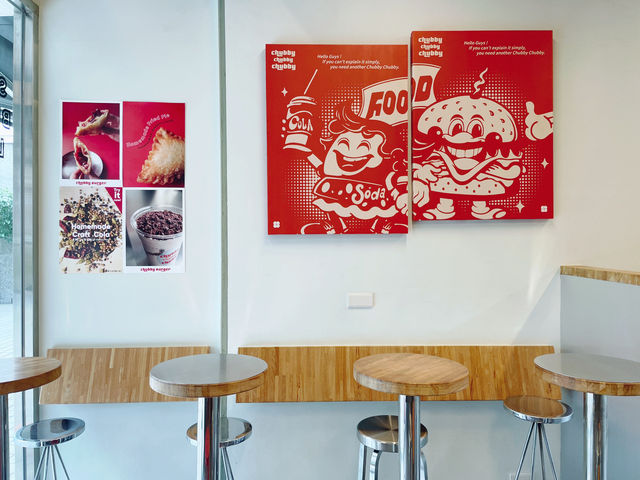 信義區Smash burger 推薦_chubby burger