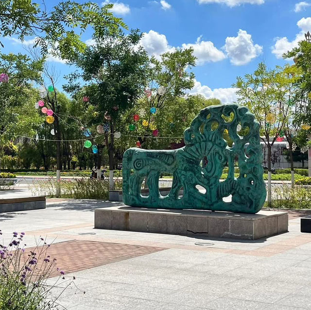 ♟️ Giant Mongol Chess in the Heart of Kangbashi! 