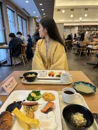 traditional tatami-style hotel at Hokkaido Onsen village 