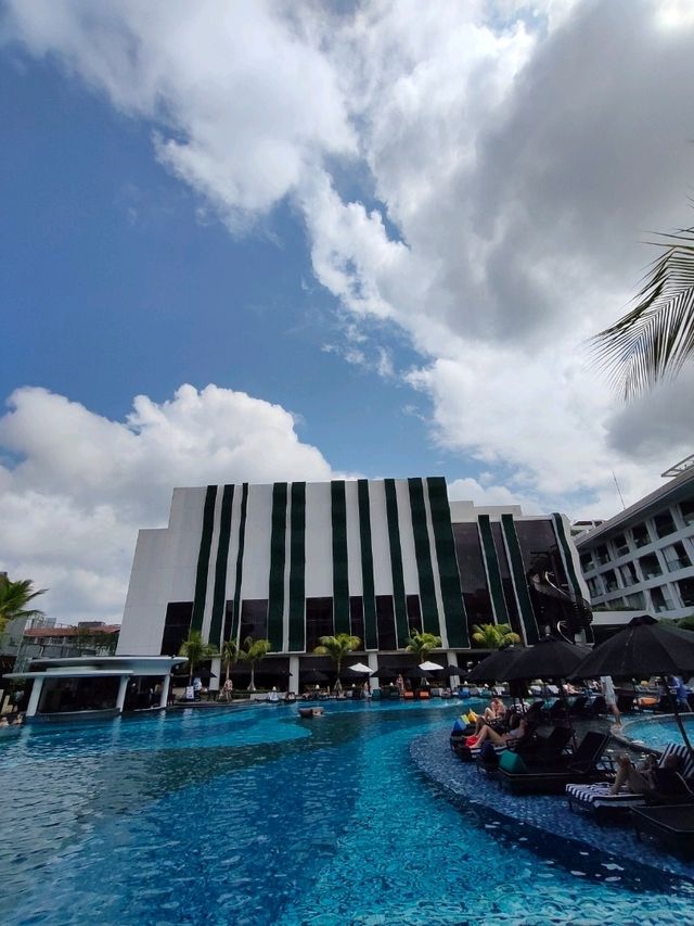 🌊 A Sky-Mirrored Sanctuary: Pool View at The Legian Stone Hotel