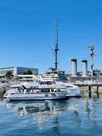 The Mikasa Memorial Warship in Yokosuka