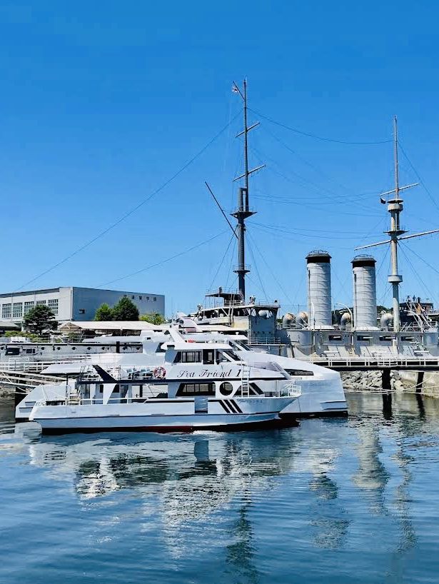 The Mikasa Memorial Warship in Yokosuka