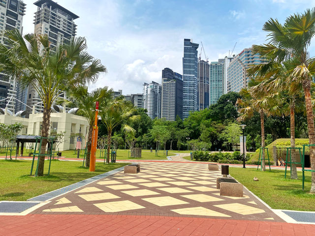 KLCC Park: The Twin Towers’ Backyard