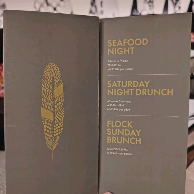 🍽️ Seafood Night at Flock, W Hotel – A Must Try Dining Experience!