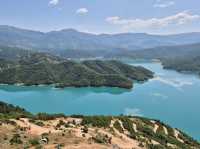 Tranquil Escape at Bovilla Reservoir in Tirana County