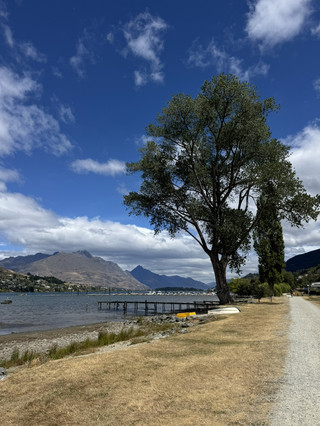 [Queenstown, New Zealand] Relaxing by the lake "Frankton Beachside Stroll" 🌿☀️