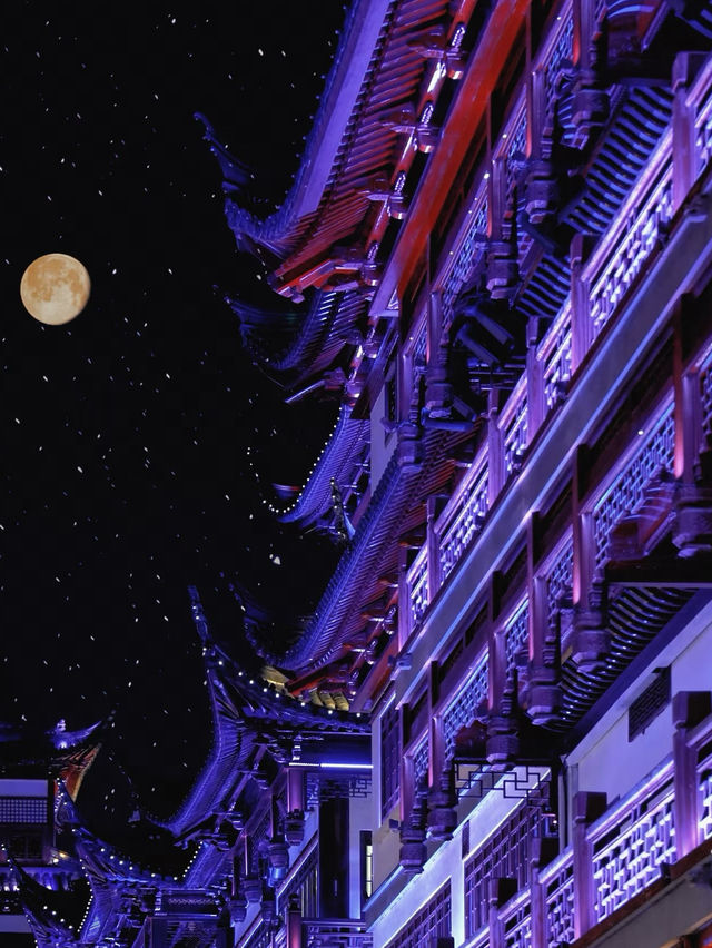 Shanghai Yuyuan Garden’s Dazzling Winter Light Show Guide 💜✨ Shanghai Yuyuan Garden’s Dazzling Winter Light Show Guide 💜✨