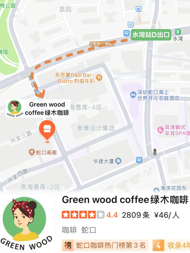 📸 處處好拍的南山 Cafe · Greenwood