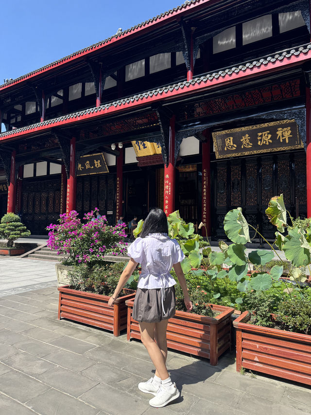 🛕 วัดต้าสือวัดใหญ่กลางเมืองเฉิงตู 