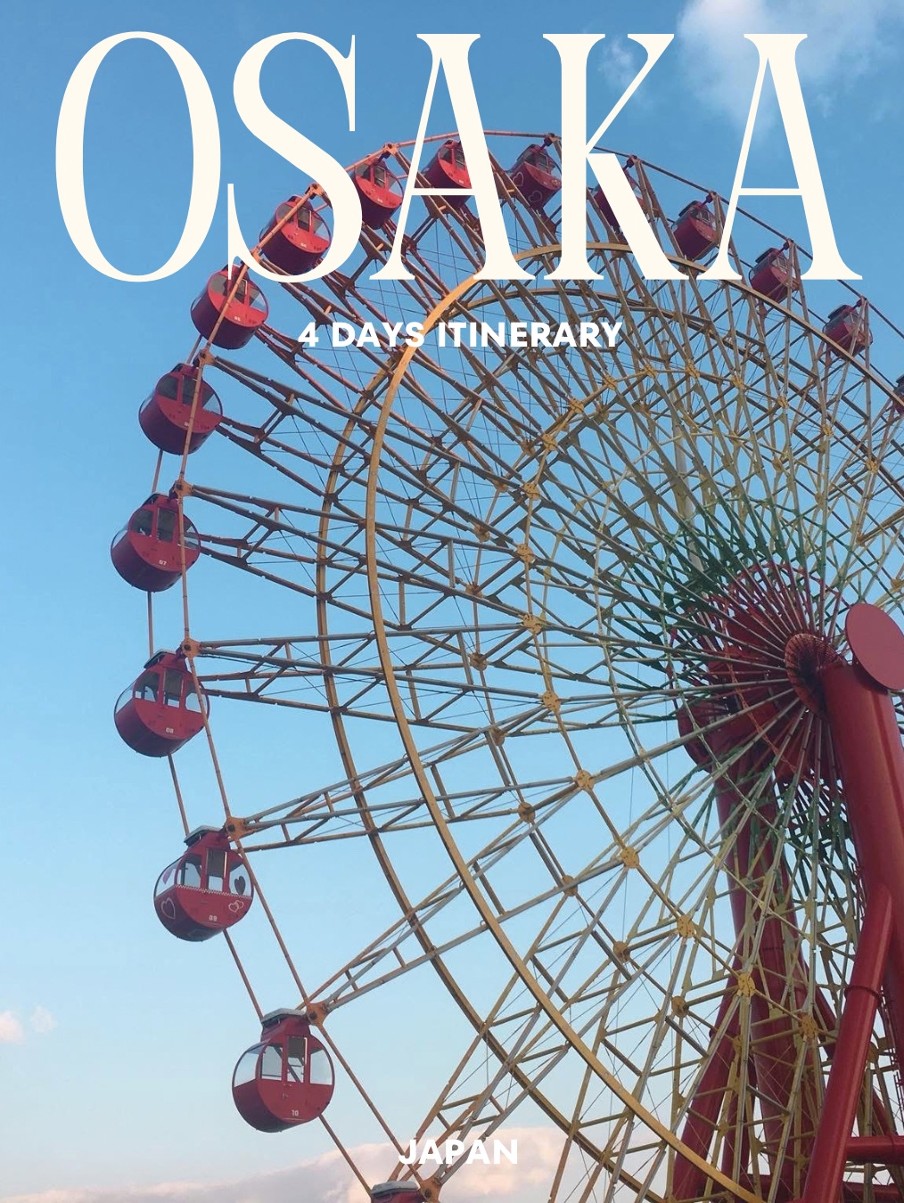 Osaka 4 days itinerary 🇯🇵