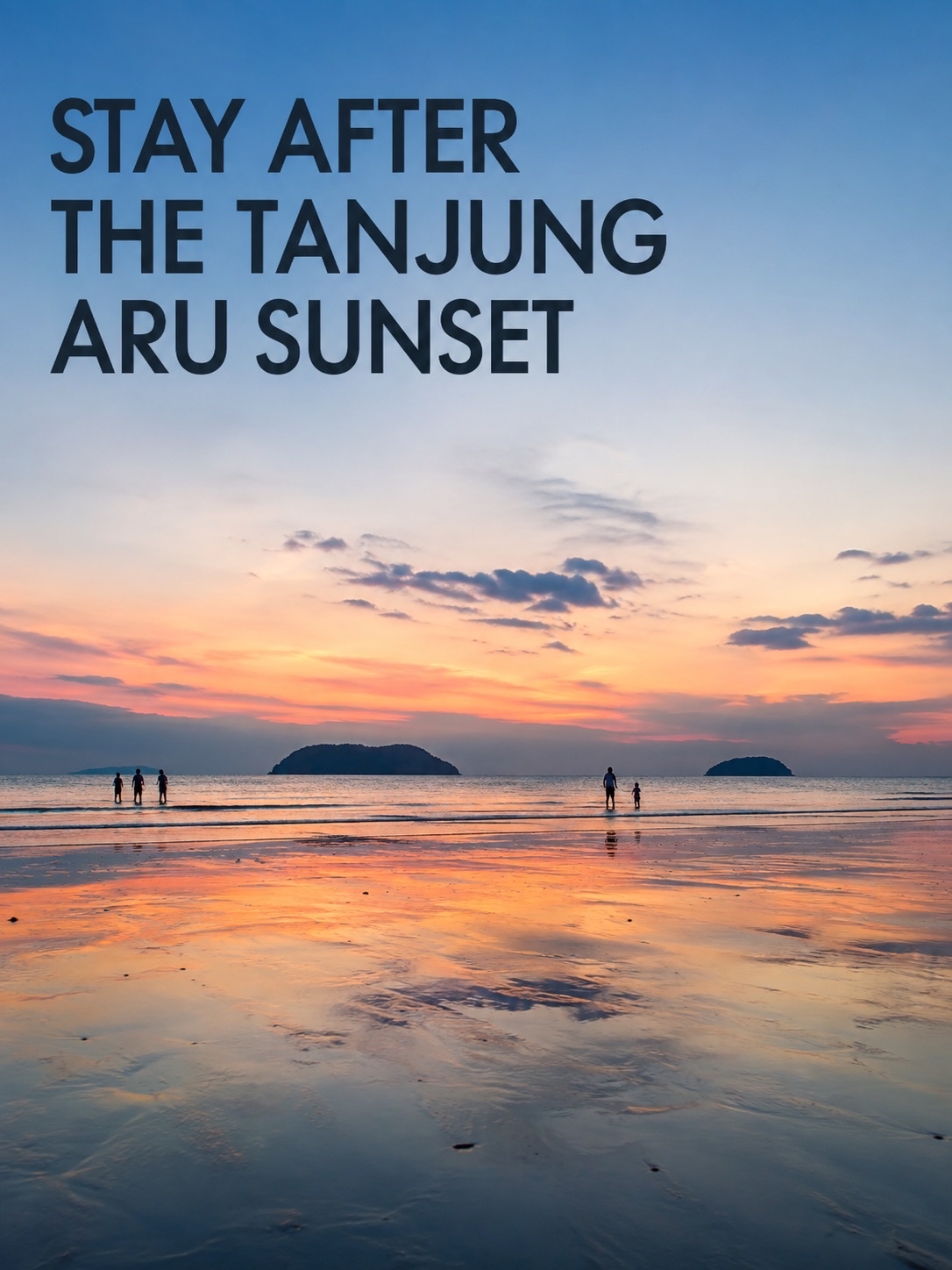 Stay After the Tanjung Aru Sunset 🌅