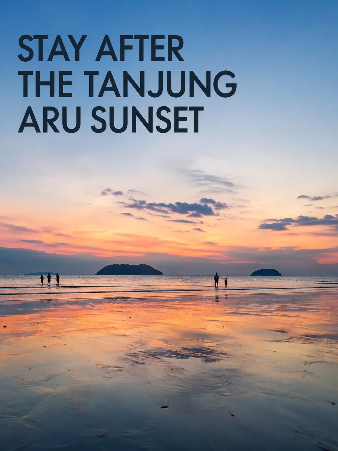 Stay After the Tanjung Aru Sunset 🌅