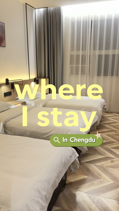 📍 POSHPACKER - Chengdu Local Tea Hostel - Xinnanmen Metro Station

If you're planning a trip to Chengdu and need to travel outside the city the next day, this is perfect! 💕

Especially if you're planning to visit:
🏔️ Siguniangshan Mountain
🌲 Bipenggou
⛷️ Ski resorts around Chengdu

Because it's very close to Xinnanmen (新南门), making it convenient for those who need to catch connecting buses to travel outside the city the next day.

💰 The average price we paid was less than 300 THB per person per night!

If you arrive in Chengdu late at night and don't want to spend a lot on accommodation because you need to travel the next morning, this is a very cost-effective option.

🛏️ There are various room types available.
There are rooms for 2 or 3 people. Perfect for trips with friends or short, budget-friendly getaways.

For us, the highlights here are:
✨ Affordable price
🚇 Close to Xinnanmen Metro Station
🚌 Convenient for traveling out of the city the next day
🌙 Ideal for a short overnight stay after a late flight.

If you're planning a trip to Chengdu → Four Maidens / Bifenggou / ski resort, save this as an option! 🇨🇳💕