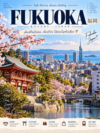 🇯🇵 211 FUKUOKA — A Japanese city with delicious food and easy sightseeing.