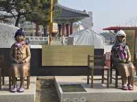 Where the 2 Koreas are divided. Lots of history here