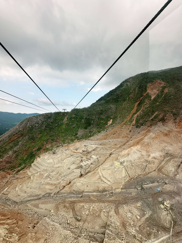 🌋【箱根大涌谷 Ōwakudani】走進活火山的神秘國度🔥｜食黑蛋延壽＋打卡煙霧山谷＋眺望富士山⛰️