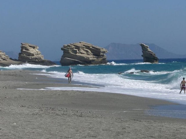 Triopetra beach Crete 🏖️