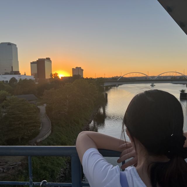 Arkansas river… From big to Little Rock