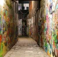 ถนนสาย graffiti จุดถ่ายรูปสุดฮิปที่ Ghent