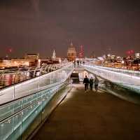 🌙 London After Dark: A Night Walk from Chinatown to the Millennium Bridge ✨