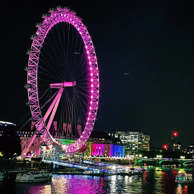 🌙✨ London by Moonlight: A Magical Night Stroll from Westminster to the London Eye 🎡🇬🇧