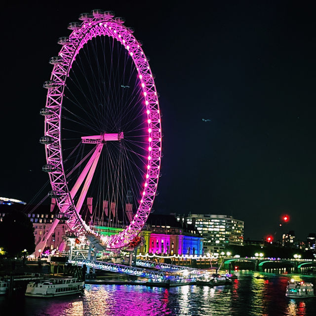 🌙✨ London by Moonlight: A Magical Night Stroll from Westminster to the London Eye 🎡🇬🇧