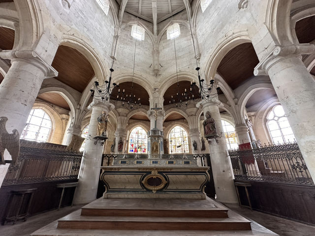 Charming church in Normandy 