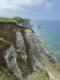 Stunning coast of Normandy