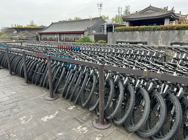 【西安城壁】レンタル自転車で走れる14kmの古城壁