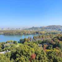 Leifeng pagoda in the autumn colors