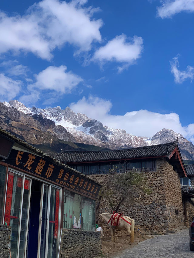 麗江|城市漫步 白沙古鎮玉湖村