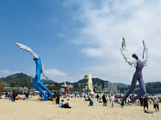 Da Meisha Beach Park in Shenzhen