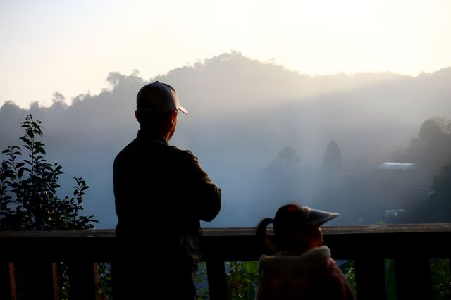 景迈山裡的千年傣族古寨:糯干古寨晨曦