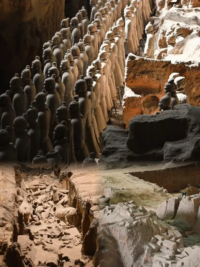I've stepped on the pit of the Terracotta Army in Xi'an for everyone! Avoiding the thunder