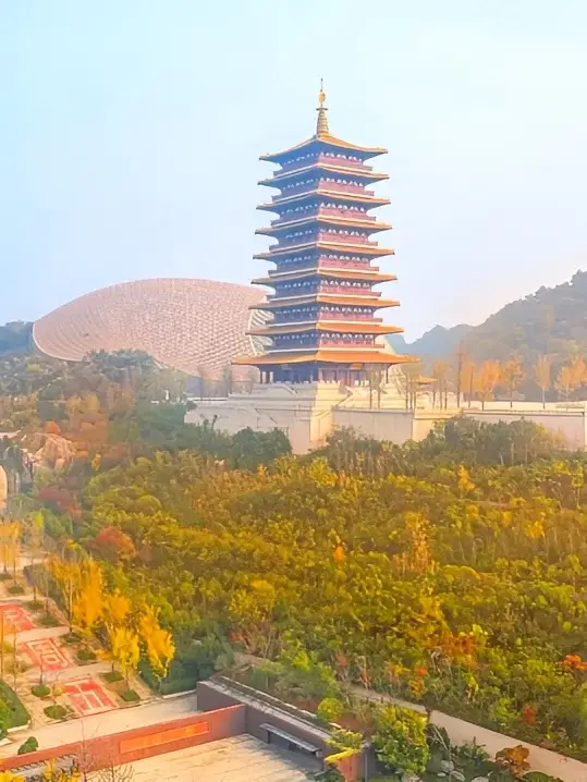 Autumn belongs to Nanjing! The autumn scenery of Niushou Mountain is divinely beautiful