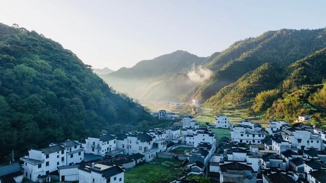 一個以茶葉為主的古村落 官坑村