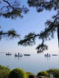 The Taihu Lake Yuantouzhu Scenic Sight🌸🇨🇳