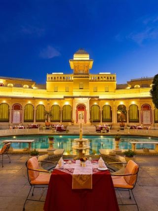 🌟 Udaipur's Royal Retreat: Discover Shiv Niwas Palace! 🏰✨
