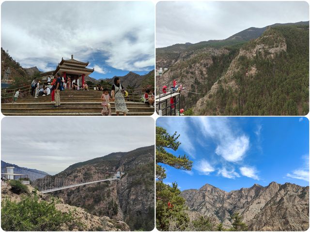 賀蘭山的天，真的很藍很藍！