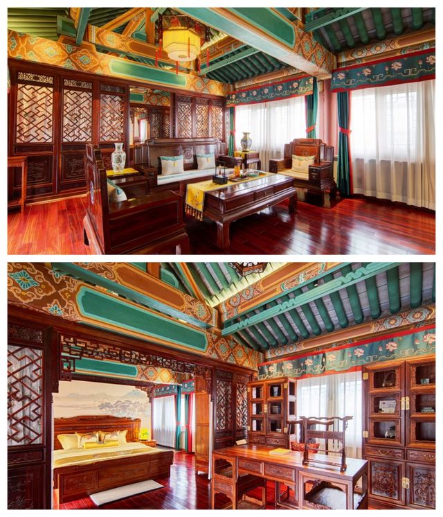實木雅韻，窗含古韻，小空間大享受