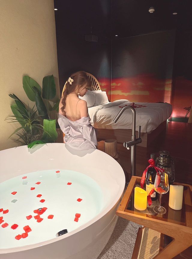 誰懂！和npy一起住酒店吼幸福