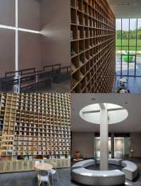 美術館內的書店，安藤忠雄青蘋果和光之教堂