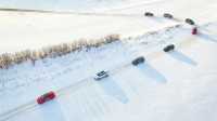 冬日去海拉爾看雪玩車｜自駕路上
